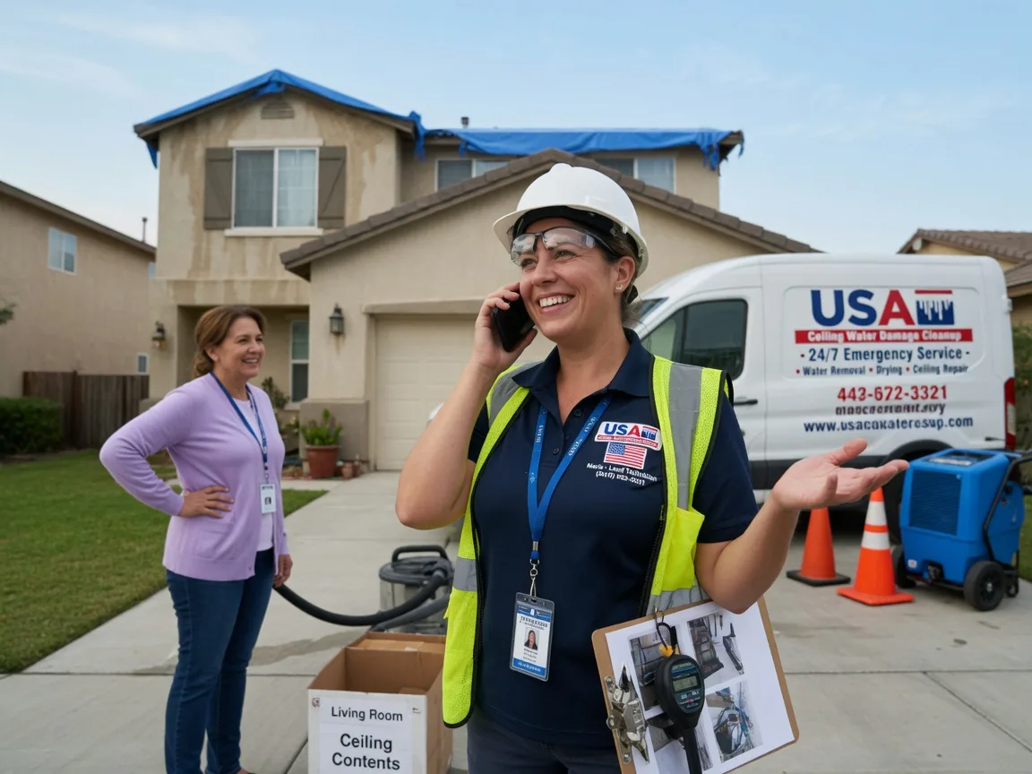 Ceiling Water Damage Restoration Ethel, MS FAQs